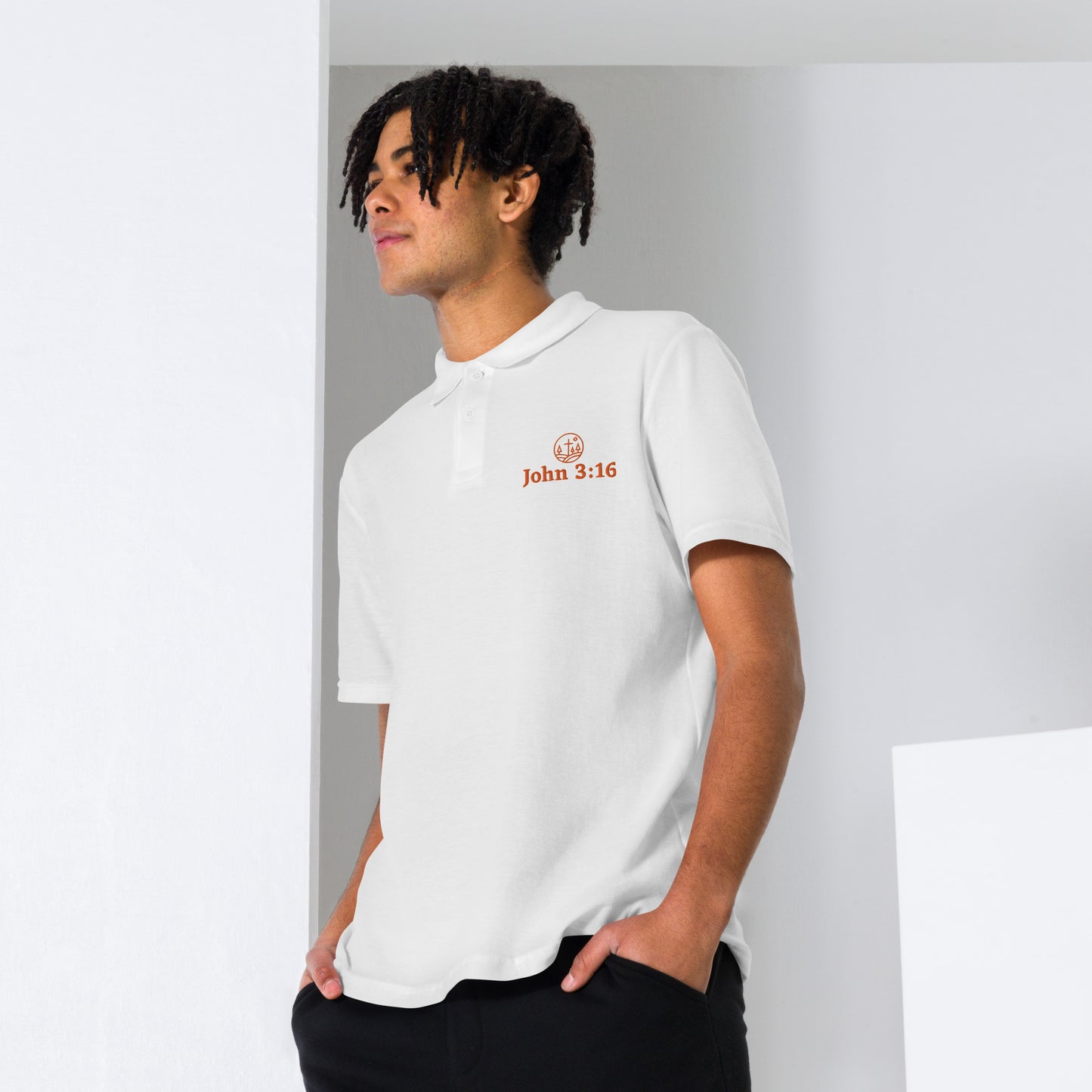 Essential John 3:16 Unisex Polo Top